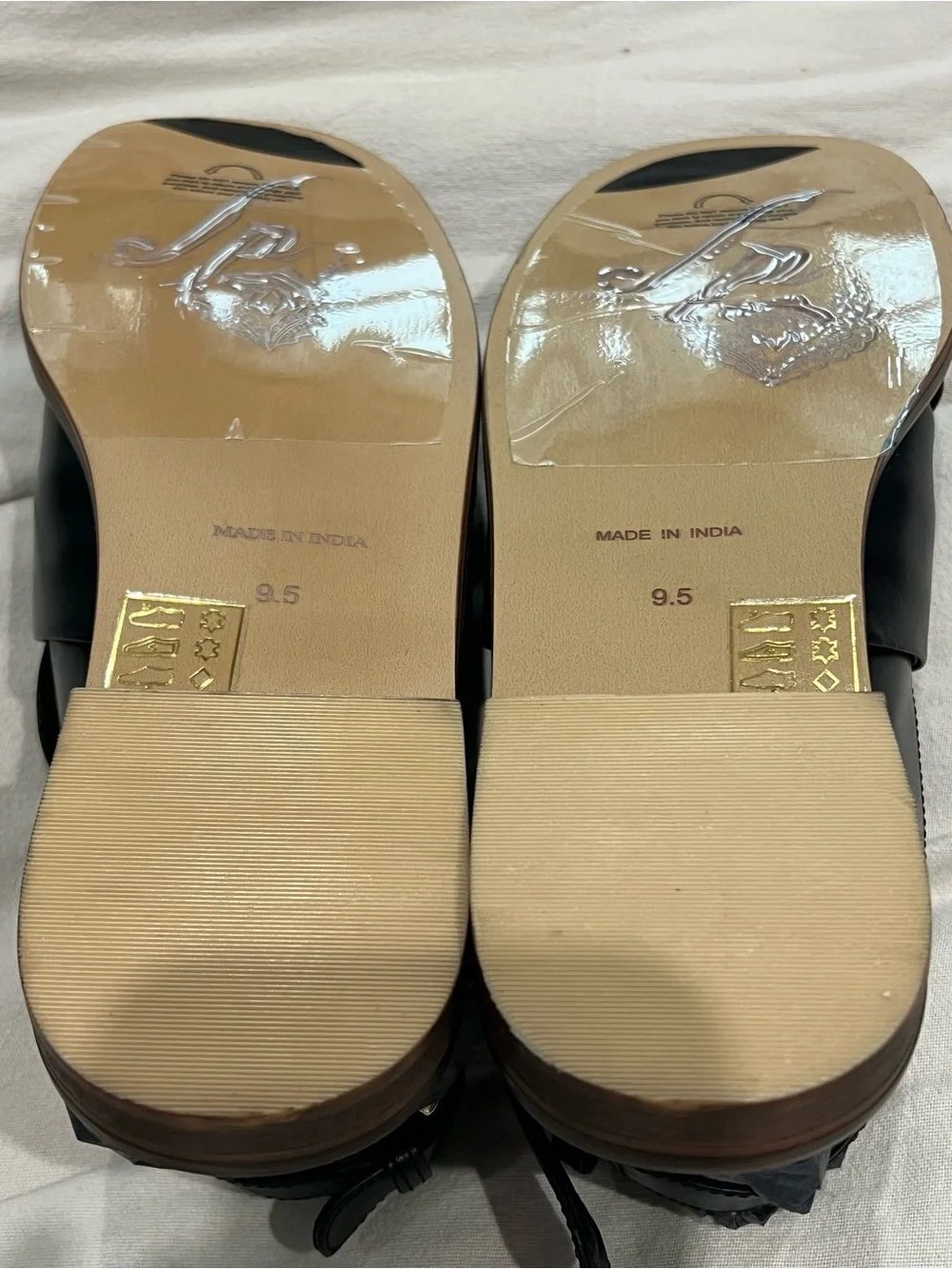 Free People Libby Fisher Flat Size 9.5 NWOT RT $138 Black